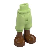 LEGO® los onderdeel Benen Geelachtig Groen 36196c00pb004