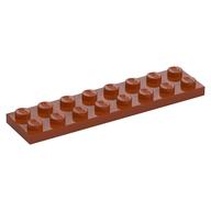 Plaatje in Gallery viewer laden, LEGO® los onderdeel Plaat Algemeen Donker Oranje 3034