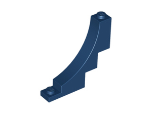 LEGO® los onderdeel Steen Boog in kleur Donkerblauw 30099
