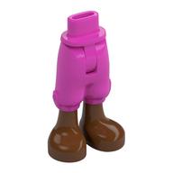 LEGO® los onderdeel Benen in kleur Donker Roze 36196c00pb004