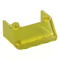 Plaatje in Gallery viewer laden, LEGO® los onderdeel Voorruit in kleur Doorzichtig Geel 2437