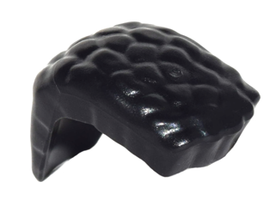 LEGO® los onderdeel Haar in kleur Zwart 27385