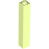 Plaatje in Gallery viewer laden, LEGO® los onderdeel Steen in kleur Geelachtig Groen 2453b