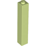 Plaatje in Gallery viewer laden, LEGO® los onderdeel Steen in kleur Geelachtig Groen 2453b