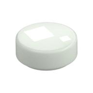 Plaatje in Gallery viewer laden, LEGO® Tegel Rond met Motief Gloed In Donker Wit 98138pb072