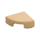 LEGO® los onderdeel Tegel Rond Licht Geelbruin 25269