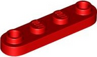 LEGO® los onderdeel Plaat Rond in kleur Rood 77845