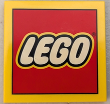 Plaatje in Gallery viewer laden, LEGO® los onderdeel Tegel met Motief in kleur Geel 1751pb015