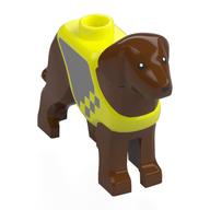 Plaatje in Gallery viewer laden, LEGO® los onderdeel Landdier Roodachtig Bruin 105143pb03