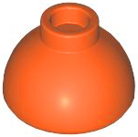 LEGO® los onderdeel Steen Rond Roodachtig Oranje 20952