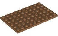 Plaatje in Gallery viewer laden, LEGO® los onderdeel Plaat Algemeen in kleur Medium Noga 3033