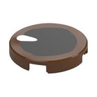 LEGO® Tegel Rond met Motief Roodachtig Bruin 14769pb688