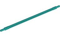LEGO® los onderdeel Slang Zachte As Donker Turkoois 32202