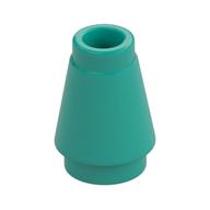 LEGO® los onderdeel Kegel in kleur Donker Turkoois 4589b