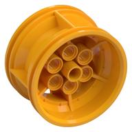 LEGO® los onderdeel Wiel in kleur Helder Licht Oranje 56908