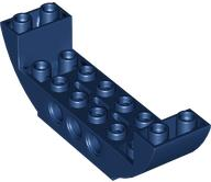LEGO® onderdeel Dakpan Gebogen Omgekeerd Donkerblauw 11301