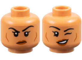 LEGO® los onderdeel Hoofd in kleur Noga 3626pb3674