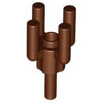 LEGO® los onderdeel Staaf in kleur Roodachtig Bruin 2566