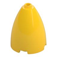 LEGO® los onderdeel Kegel in kleur Geel 1744