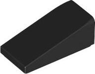 LEGO® los onderdeel Dakpan Algemeen in kleur Zwart 5404
