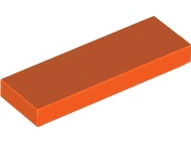 LEGO® los onderdeel Tegel Algemeen Roodachtig Oranje 63864