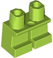 Plaatje in Gallery viewer laden, LEGO® los onderdeel Benen Aangepast in kleur Limoen 41879