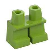 Plaatje in Gallery viewer laden, LEGO® los onderdeel Benen Aangepast in kleur Limoen 41879
