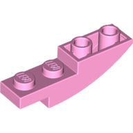 Plaatje in Gallery viewer laden, LEGO® los onderdeel Dakpan Gebogen in kleur Fel Roze 13547