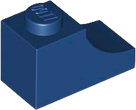 Plaatje in Gallery viewer laden, LEGO® los onderdeel Steen Boog in kleur Donkerblauw 78666