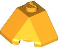 Plaatje in Gallery viewer laden, LEGO® los onderdeel Wig in kleur Helder Licht Oranje 13548