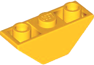LEGO® onderdeel Dakpan Omgekeerd Helder Licht Oranje 2341