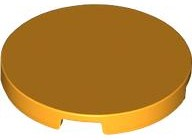 Plaatje in Gallery viewer laden, LEGO® los onderdeel Tegel Rond Helder Licht Oranje 67095