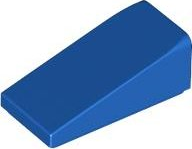 LEGO® los onderdeel Dakpan Algemeen in kleur Blauw 5404