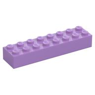 Plaatje in Gallery viewer laden, LEGO® los onderdeel Steen in kleur Medium Lavendel 3007