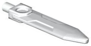 LEGO® los onderdeel Wapen in kleur Wit 23860