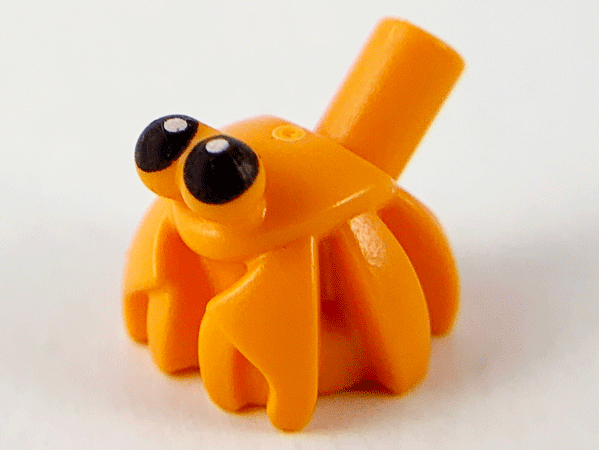 LEGO® los onderdeel Waterdier in kleur Oranje 69945pb01