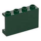 LEGO® los onderdeel Paneel in kleur Donkergroen 14718