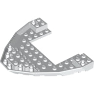 Plaatje in Gallery viewer laden, LEGO® los onderdeel Boot in kleur Wit 47404