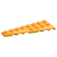 Plaatje in Gallery viewer laden, LEGO® los onderdeel Wig Plaat Helder Licht Oranje 3544