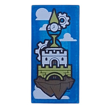 Plaatje in Gallery viewer laden, LEGO® Tegel met Motief Doorzichtig Donkerblauw 3069pb1267