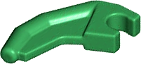 Plaatje in Gallery viewer laden, LEGO® los onderdeel Dier Onderdelen in kleur Groen 3171