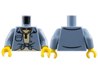 LEGO® los onderdeel Lijf met Motief Zandblauw 973pb5725c01