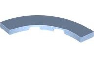 LEGO® los onderdeel Tegel Rond Helder Lichtblauw 27507