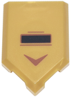 LEGO® Tegel Aangepast met Motief Parel Goud 22385pb356