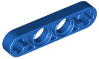 LEGO® los onderdeel Technische Hefbalk in kleur Blauw 32449