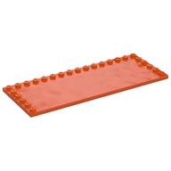 LEGO® los onderdeel Tegel Aangepast Roodachtig Oranje 6205