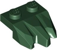 Plaatje in Gallery viewer laden, LEGO® los onderdeel Plaat Aangepast Donkergroen 27261