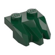 LEGO® los onderdeel Plaat Aangepast Donkergroen 27261