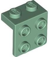 LEGO® los onderdeel Beugel in kleur Zandgroen 44728