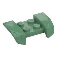 LEGO® los onderdeel Spatbord in kleur Zandgroen 44674